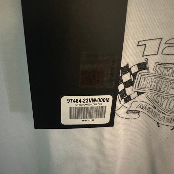 Harley Davidson / women’s 120th Anniversary long sleeve knit top / Medium - Picture 6 of 7